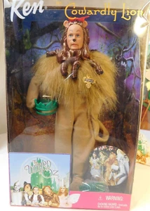 Mattel Barbie The Wizard of Oz KEN as COWARDLY LION Doll 1999 Wicked Pink Box - Picture 1 of 6