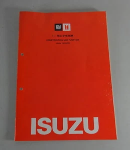 Documentazione Di Formazione Isuzu Trooper I-Tec Sistema Costruzione E Funzione - Foto 1 di 1