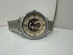 T-Goer Skeleton Automatic Stainless Steel Bracelet Watch - Picture 1 of 5