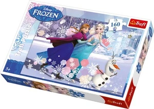 Disney Die Eiskönigin Frozen Puzzle 160 Teile Anna Elsa Olaf - Picture 1 of 1