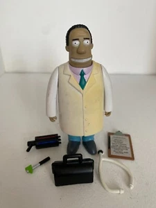PLAYMATES INTERACTIVE THE SIMPSONS SERIES 6 DOCTOR DR. HIBBERT ACTION FIGURE WOS - Picture 1 of 6