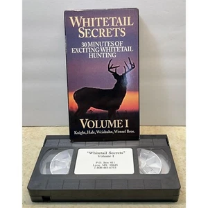 Whitetail Secrets Band 1 VHS Jagdritter Hale Weishuhn Wensel Bros - Bild 1 von 6