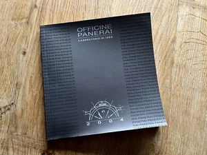 Rare Officine Panerai Retail Brochure 2004 - Picture 1 of 5