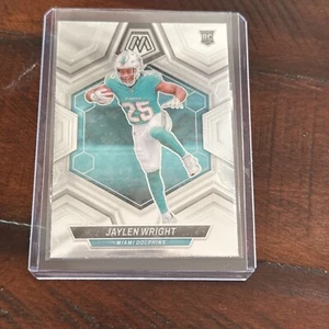 JAYLEN WRIGHT ROOKIE RC - 2024 Panini Mosaic NFL - #383 MIAMI DOLPHINS - Picture 1 of 2