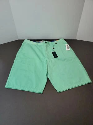 Pantalones Cortos Modern Amusement Para Hombre - Verde (Como Nuevo) - Talla 33 - ¡¡¡NUEVO CON ETIQUETAS!!!!  Foto 1 de 4