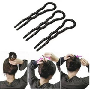 3x New Hair Twist Styling Clip Stick Bun Maker Braid Tool Hair Accessories Y_yk - Picture 1 of 6