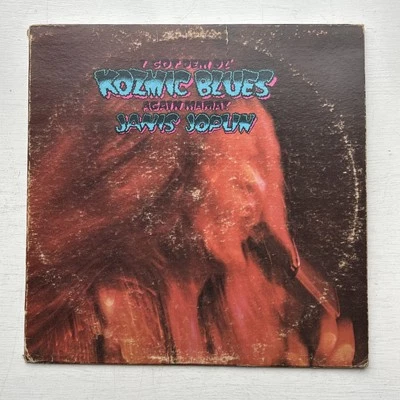 Janis Joplin I Got Dem Ol Kozmic Blues Again Mama Lp Vinyl Album KCS 9913  - Image 1 of 4