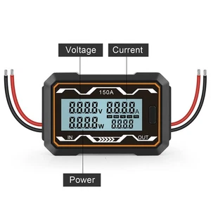 RC200A Battery Power Tester and Voltage Meter with Watt and Ampere Display - Picture 1 of 24