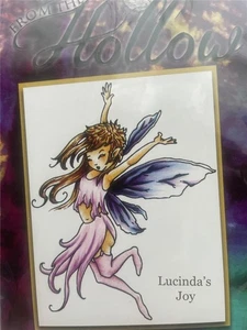 New LITTLE DARLINGS cling Rubber Stamp LUCINDA'S JOY FAIRY free USA ship - Picture 1 of 3