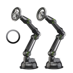 Car Phone Bracket Holder with Electric Vacuum Suction Nonslip for Busy Commuters - Picture 1 of 10