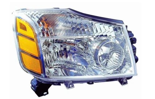 Lámpara de faro para 04-07 Nissan Titan/Pathfinder/Armada pasajero derecho Foto 1 de 1