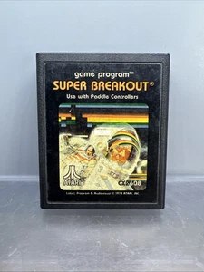 Super Breakout Atari 2600 Game Cartridge 1978 CX2608 - gereinigt, getestet - Bild 1 von 6