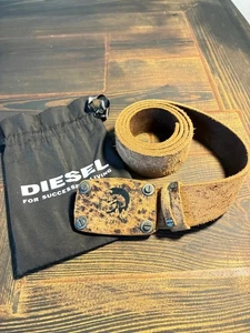 Original, Diesel, Irokese, Gürtel, Leder, Herren, Gr. 95, braun, Rarität, Jades, - Bild 1 von 19
