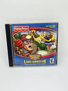 Fisher Price RESCUE HEROES LAVA LANDSLIDE CD-ROM COMPUTER GAME AGES 4-7 E - Picture 1 of 7