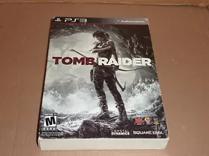 Tomb Raider (PlayStation 3 PS3, 2013) gioco edizione speciale con copertina e libro - Foto 1 di 13