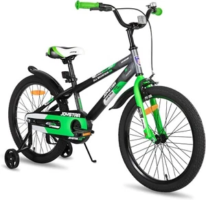 JOYSTAR New Berry Kids Bike for Boys Ages 7-13 w/ training wheels easy install - Picture 1 of 9