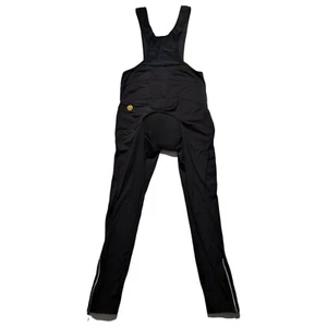 Nashbar Bike Bib Cycling Pants XL Padded Black Bicycle Polyester Spandex - Picture 1 of 10