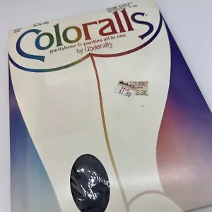 Coloralls Pantyhose Panties Sz C-D Dusk Sandlefoot Underalls 325 New Old Stock - Picture 1 of 14