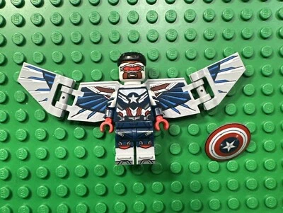 LEGO Minifigura CAPITÁN AMÉRICA Marvel Studios 71031 Sam Wislon Falcon Foto 1 de 2