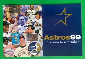 HOUSTON ASTROS 1999 ASTRODOME TICKET PRICING PACKAGE BOOKLET/SCHEDULE - Picture 1 of 2