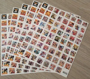 72pcs Stickers Anime One Piece/Luggage/Skateboard/Guitar/Laptop - Picture 1 of 3