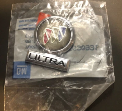 Placa de identificação 1991-1996 Buick Park Avenue ultra frontal para-lama emblema 25630931 ** - Imagem 1 de 2