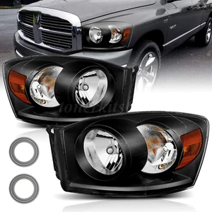 Faros delanteros izquierdo+derecho para Dodge Ram 1500 2500 3500 2006 2007 2008 - Imagen 1 de 20