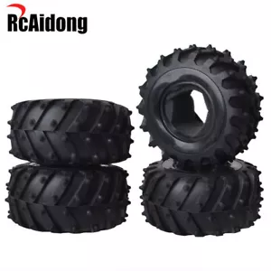 RcAidong Gummireifen Radreifen Für Monster Beetle / GF02 / Blackfoot RC Zubehör - Bild 1 von 8