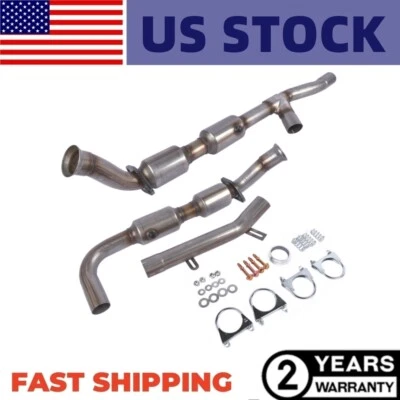 Juego convertidor catalítico izquierdo y derecho 53412 54407 para Ford F-150 4,2 L 2001-2003 Foto 1 de 4