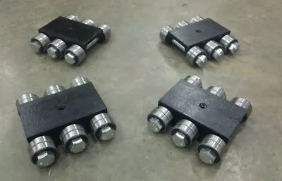 SMW MADE IN USA 30,000lb Machine Mover, Machine Mover set, Dolly set, Roller