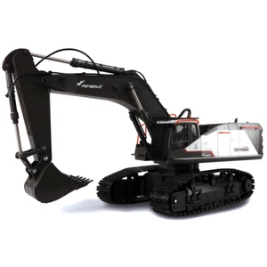 TRACTOPELLE PELLE CHENILLE AMEWI CONSTRUCTION RC 1/14 COMME NEUF BOITE ACV730 - Photo 1/8