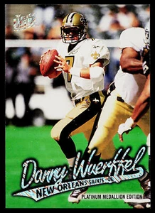 1997 Ultra Danny Wuerffel Platinum Medallion #P226 New Orleans Saints - Picture 1 of 2