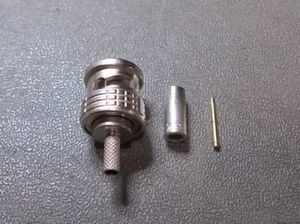 NUEVO BNC-735D Terminación Coaxial BNC Conector Recto con Pin de Bloqueo Coaxial - Imagen 1 de 1