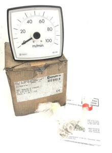 Crompton Instruments 0-100 m/min Panel Meter 0-50vDC 016-052B-NT** - Picture 1 of 16