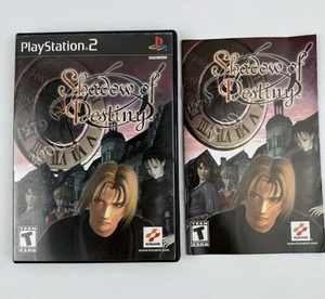 Shadow of Destiny (PlayStation 2 PS2) CIB con manual y tarjeta de registro probado excelente disco - Imagen 1 de 18
