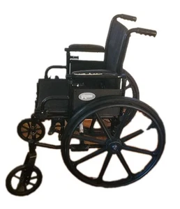 ProBasics Foldable Portable Self-Propel Manual Wheelchair. Adjustable Leg Rest - Bild 1 von 7