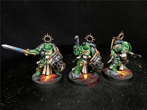 Warhammer 40K DPS painted Space Marines Salamanders Bladeguard Veteran Squad - Picture 1 of 5