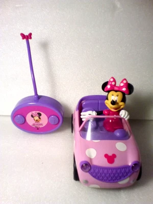 Jada Toys, Minnie Mouse Roadster Remote Control Car. - Image 1 of 4