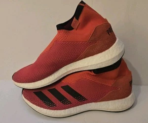 Adidas Predator 20.1 TR Boost Red EF1664 Soccer Trainers Shoes Men's Size 10 - Picture 1 of 12