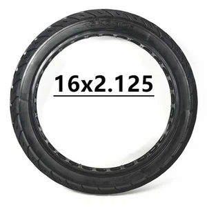 Electric Bike Tire Scooter Tire 16x2.125 16 Inch Solid Tyre High Quality - Picture 1 of 12