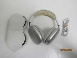 Apple AirPods Max Wireless Over-Ear Headset - Silver (Yellow Mesh) [DP9] - Picture 1 of 5