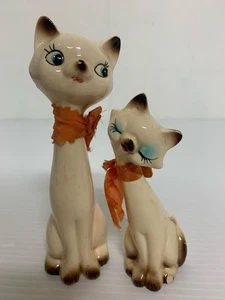 Showa Retro Keramik Puppe Katze - Bild 1 von 8
