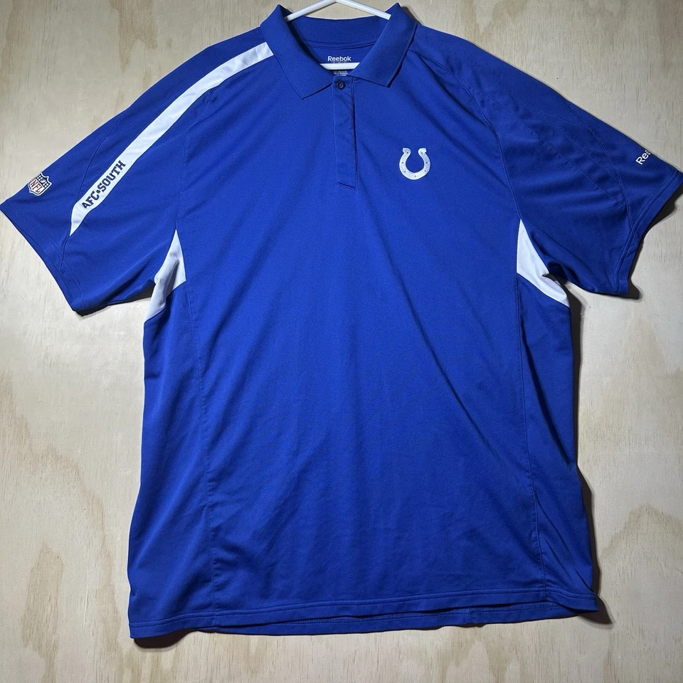 Polo de fútbol americano Reebok Indianapolis Colts AFC South 3XL NFL Foto 1 de 4