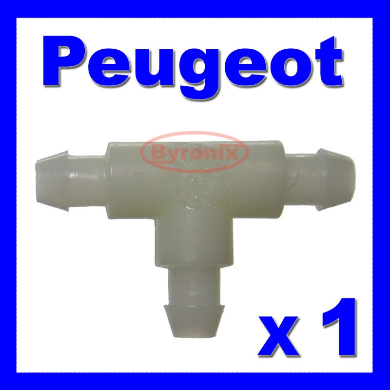 PEUGEOT 106 205 206 207 306 307 308 WINDSCREEN WASHER PIPE T TEE 3 Way Split - Image 1 of 1