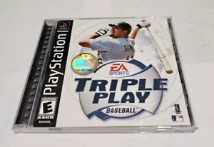 Triple Play Baseball (PlayStation 1, PS1, 2001) Complete, Manual - Picture 1 of 12