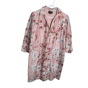 Anthropologie Varun Bahl Dress Women's Small Floral Printed Cotton Silk Sheath - Picture 1 of 9