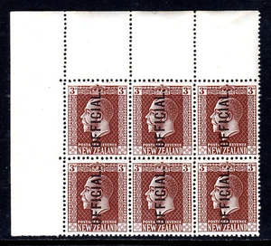 NUEVA ZELANDA — SCOTT O46 — 1919 3d CHOCOLATE KVI OFICIAL NEGRO/6 — MNH — SCV $180 - Imagen 1 de 2