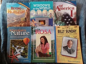 Abeka 5th Grade Reading Program Book Lot 6, Beyond Horizon, Windows to the World - Bild 1 von 7