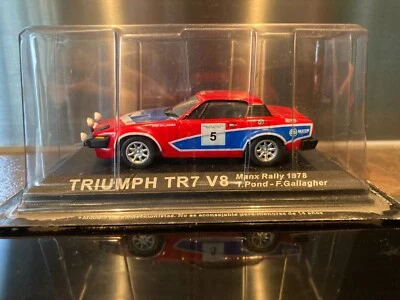 TRIUMPH TR7 V8 MANX RALLY 1978 SCALE 1/43 ALTAYA - Photo 1/4