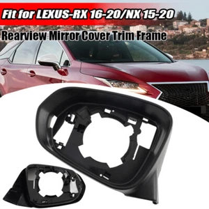 LEFT SIDE REAR VIEW MIRROR HOUSING COVER TRIM FITS LEXUS RX 2016-2020 NX 2015-20 - Picture 1 of 14